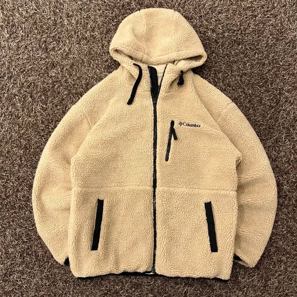 [BUNJANG] Columbia Fleece Hooded Zip-Up Jacket / L 컬럼비아 플리스 후드 집업 후리스 자켓