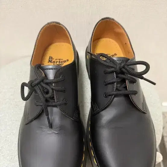 [BUNJANG] Dr. Martens 1461 Smooth Black Shoes / 닥터마틴 1461 스무스 블랙 260