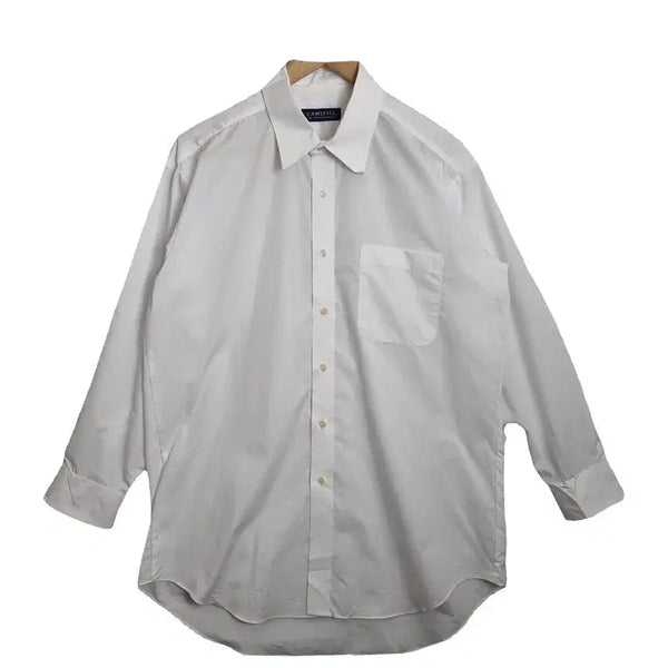 [BUNJANG] CAMEFILL Men's Basic White Shirt [L] / CAMEFILL 남성 기본 화이트 셔츠 [L] 남자 카라셔츠