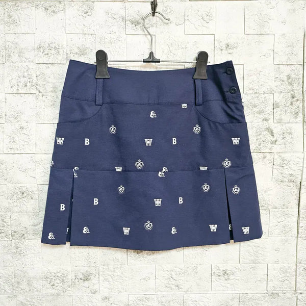 [BUNJANG] Black & White Golf Skirt / 블랙앤화이트 골프 치마 스커트