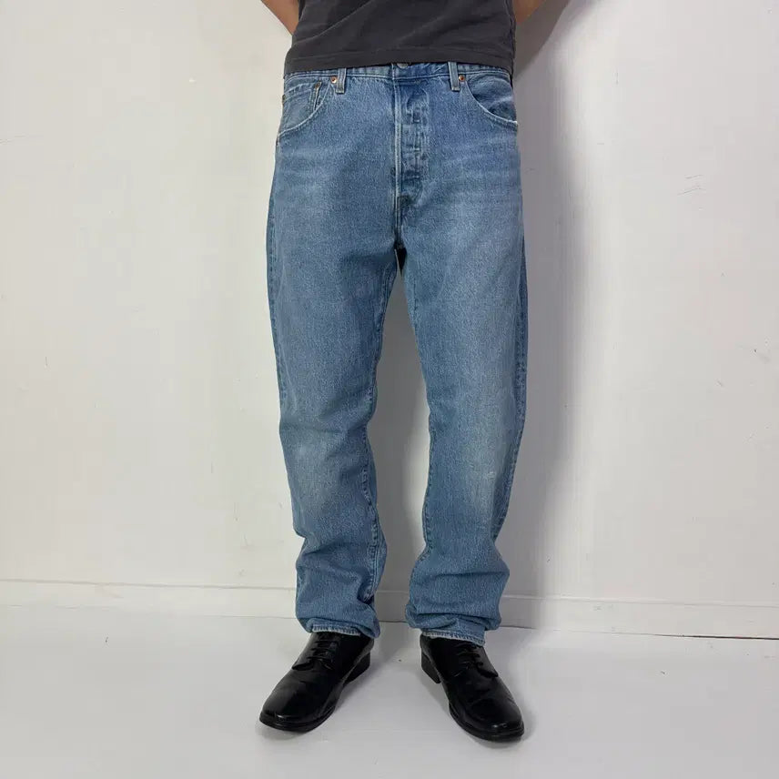 [BUNJANG] Levi's 501 93 Repro Blank Tab Denim Pants / 리바이스 501 93복각 블랭크탭 데님팬츠