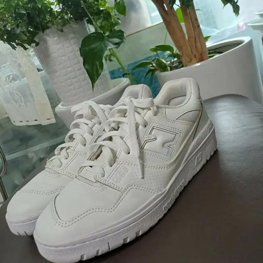 [BUNJANG] New Balance 550 White Sneakers / 뉴발란스 550 화이트 270