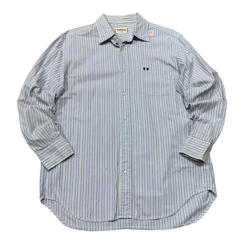 [BUNJANG] McGregor Vintage Striped Shirt / (바배) 맥그리거 빈티지 스트라이프 셔츠