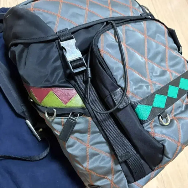 [BUNJANG] Prada Nylon Quilted Backpack / 프라다 나일론백 퀼팅 백팩