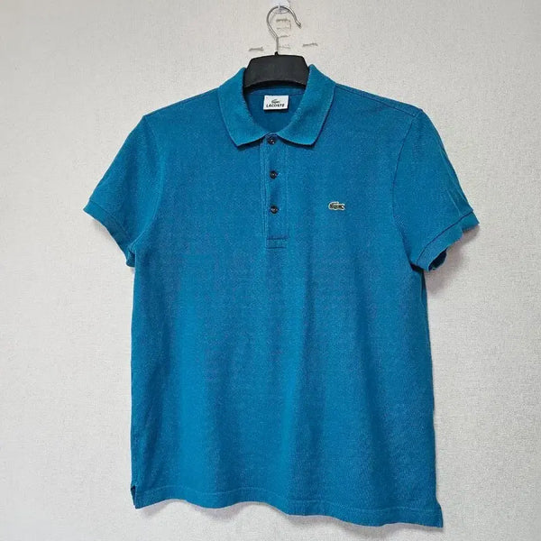 [BUNJANG] Lacoste Short Sleeve Polo Shirt Blue Size 5 / 라코스테 카라티 100호