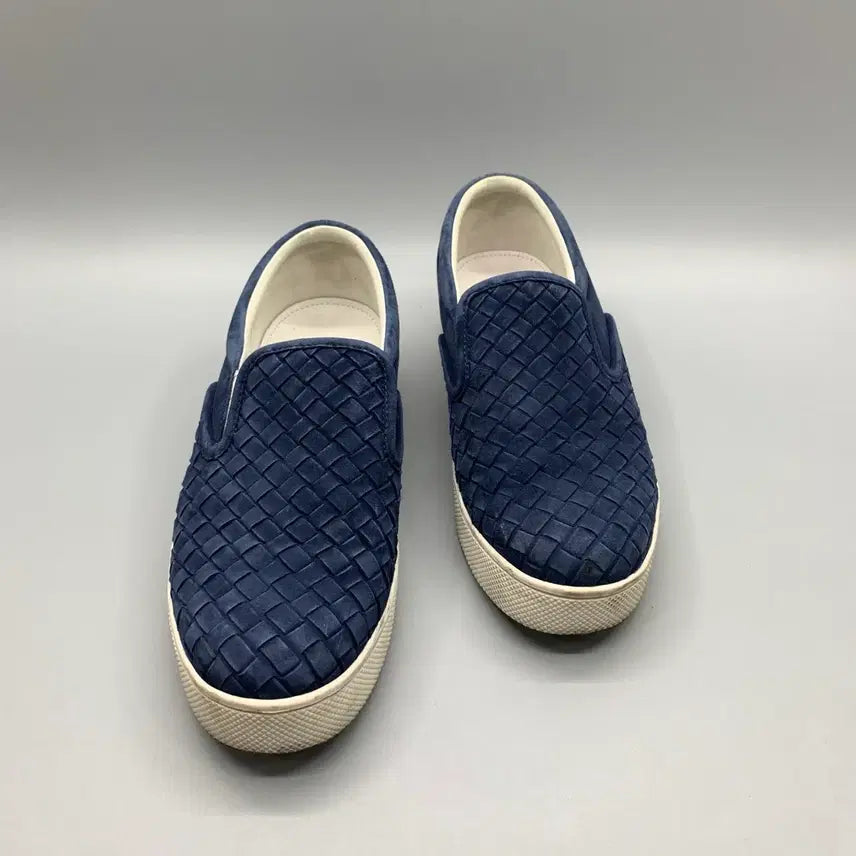 [BUNJANG] Bottega Veneta Suede Slip-on Navy / 267002404 보테가베네타 스웨이드 슬립온 네이비