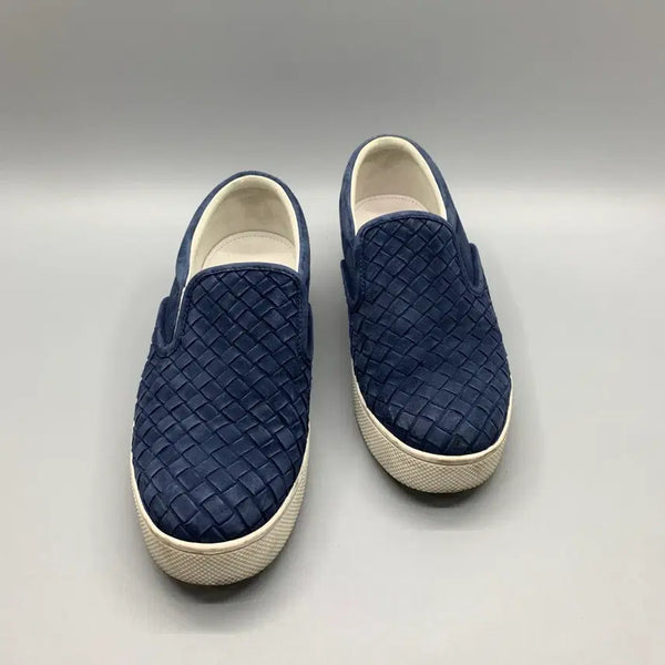 [BUNJANG] Bottega Veneta Suede Slip-on Navy / 267002404 보테가베네타 스웨이드 슬립온 네이비
