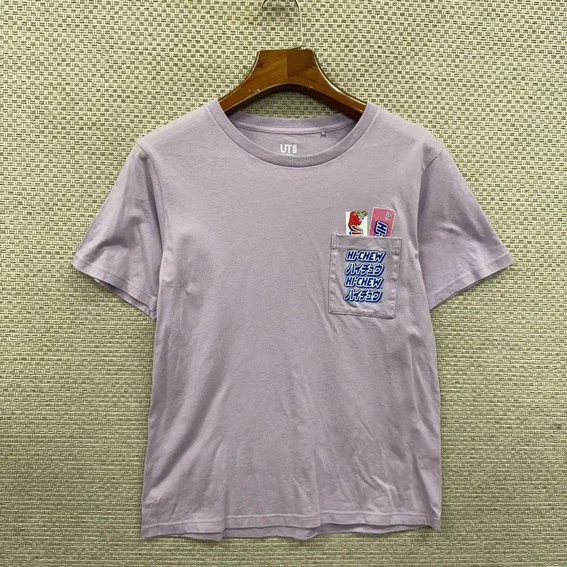 [BUNJANG] Uniqlo Japan Hi-Chew Short Sleeve T-Shirt XS / 유니클로 재팬 하이츄 반팔티 XS D07433