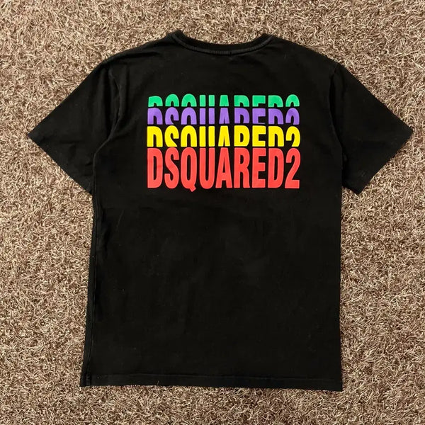 [BUNJANG] Dsquared2 Back Logo Short Sleeve T-Shirt / L 디스퀘어드 백로고 반팔 티셔츠