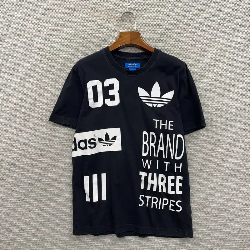 [BUNJANG] Adidas Short Sleeve T-Shirt / 아디다스 반팔티 90 D07556
