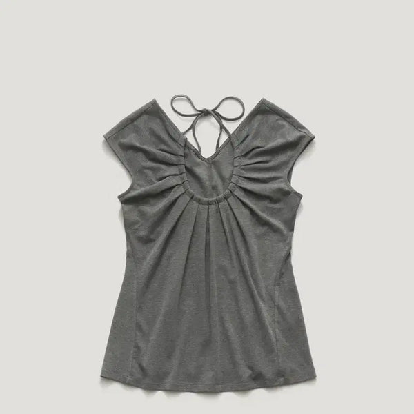 [BUNJANG] Parvent Halter Blouse / 파르벵 홀터 블라우스 티