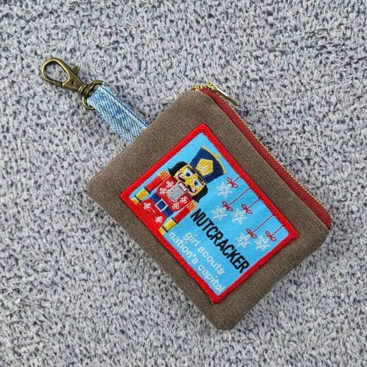 [BUNJANG] Vintage Patch Handmade Custom Keyring Wallet Coin Case / 빈티지 패치 핸드메이드 커스텀 키링 월렛 코인케이스 / 12811