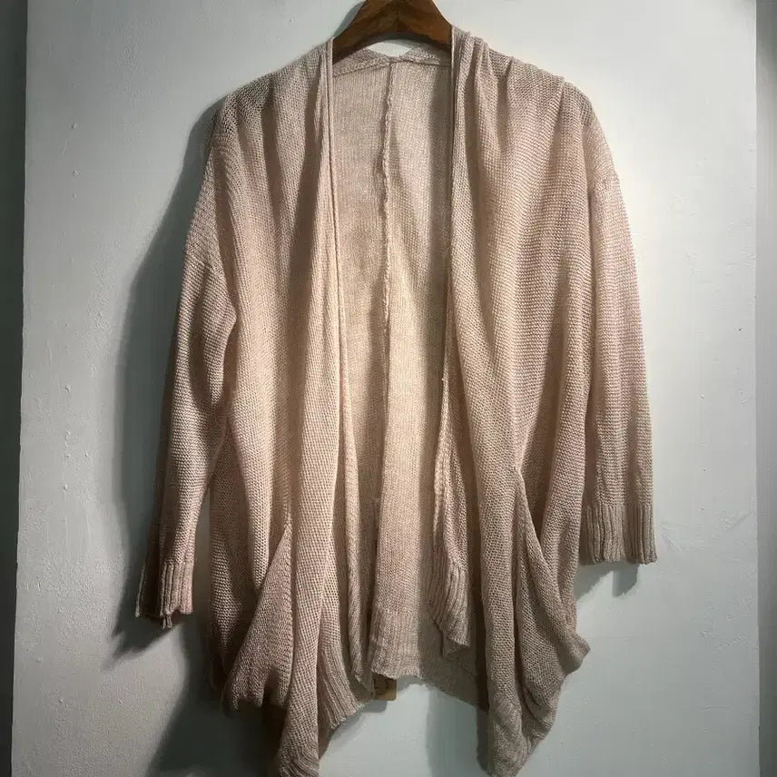 [BUNJANG] Japanese Vintage 100% Linen Cardigan / Japanese vintage 린넨 100% 가디건 C589