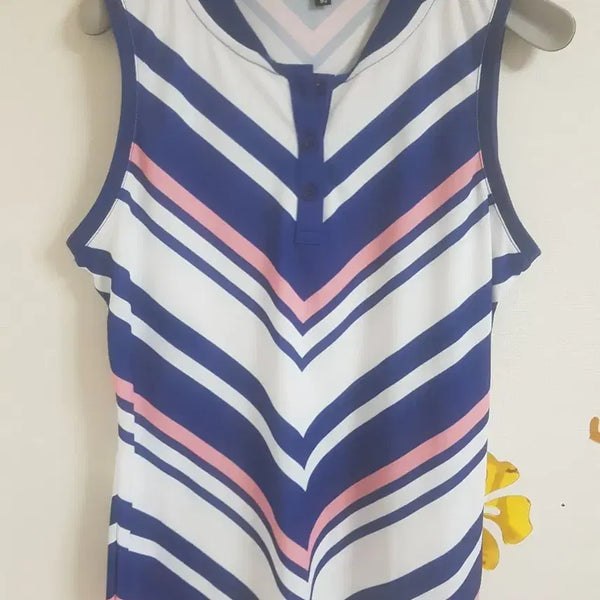 [BUNJANG] Elle Golf Wear Sleeveless T-Shirt / 엘르골프웨어(95)