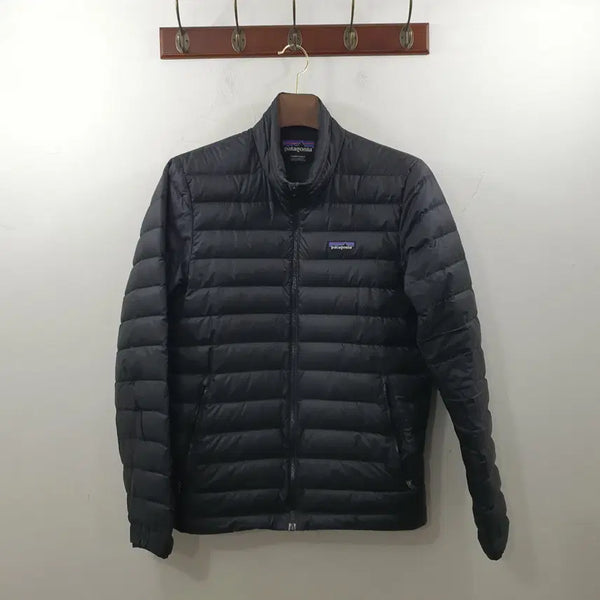 [BUNJANG] Patagonia Men's Black Down Sweater Vintage Jacket / S 파타고니아 남성 블랙 다운 스웨터 빈티지 자켓 경량 패딩