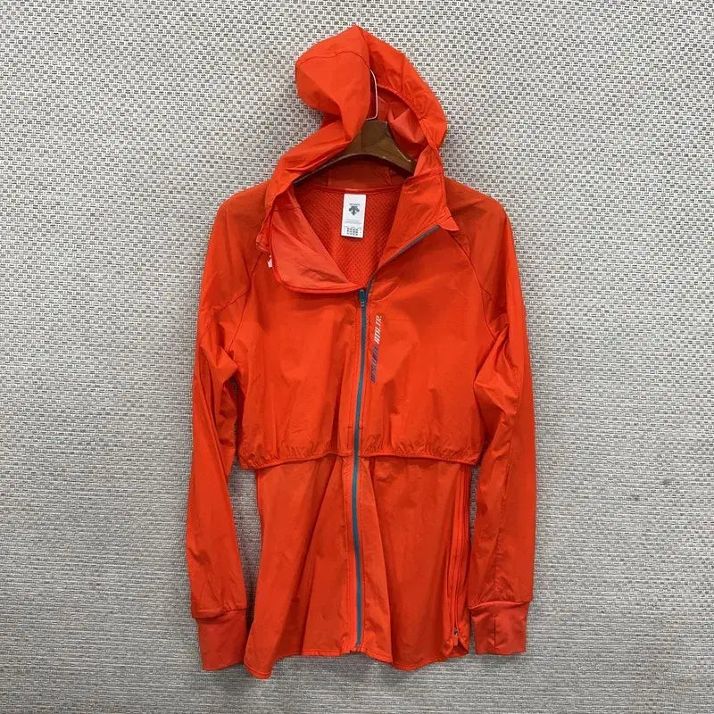 [BUNJANG] Descente Lightweight Windbreaker Jacket 90 / 데상트 홑겹 바람막이 자켓 90 D07490