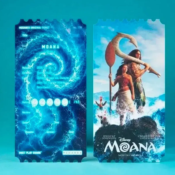 [BUNJANG] Moana Original Ticket (OT) Megabox Merchandise Special Benefit / 모아나 오리지널티켓 오티 OT 메가박스 굿즈 특전