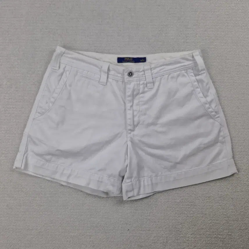 [BUNJANG] Polo Ralph Lauren White Cotton Pants / 폴로 랄프로렌 화이트 코튼 팬츠