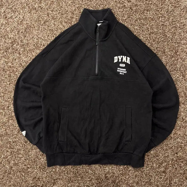 [BUNJANG] S Dynafit Half-Zip Sweatshirt / S 다이나핏 반집업 맨투맨