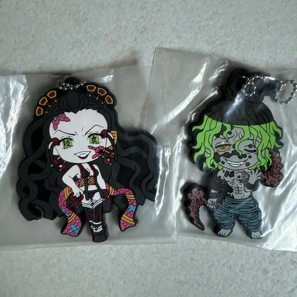 [BUNJANG] Demon Slayer Kyutaro Rubber Charm Set / 귀멸의칼날 제일복권 다키 규타로 러버챰 일괄