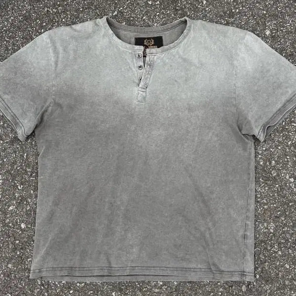 [BUNJANG] Pogservice Henlynnik T-Shirt / 포그서비스 헨리넥 pogservice