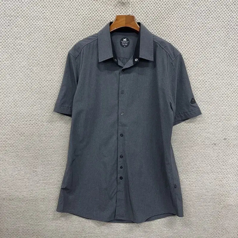 [BUNJANG] Millet Golf Short Sleeve Shirt Size 105 / 밀레 골프 반팔 셔츠 105 D07557