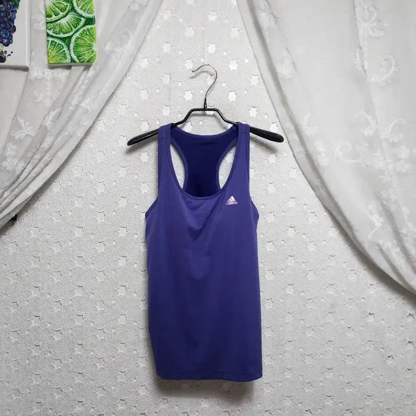 [BUNJANG] Adidas Women's Built-in Bra Tank Top Size 95 / 아디다스 캡내장 나시티 여성95