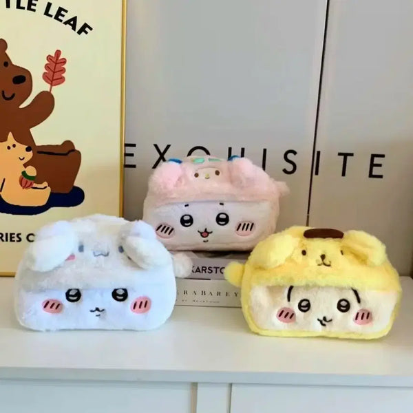 [BUNJANG] Chiikawa x Sanrio Pouch Pencil Case / 치이카와 산리오 파우치 필통 먼작귀