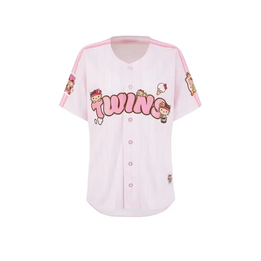 [BUNJANG] LG Twins Tanning Kitty Uniform No Marking 95(M) / 엘지트윈스 태닝키티 유니폼 노마킹 95(M)