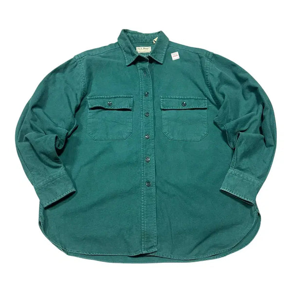 [BUNJANG] L.L.Bean 90s Chamois Cloth Shirt / (바배) L.L.Bean 엘엘빈 90s 샤모아 클로스 셔츠