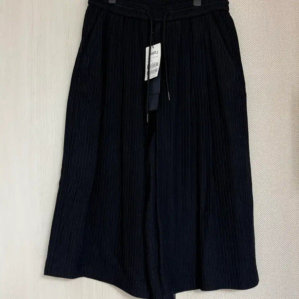 [BUNJANG] Juun.J 25SS Stripe Bermuda Pants Black / (44) 25ss 준지 스트라이프 버뮤다 팬츠 블랙
