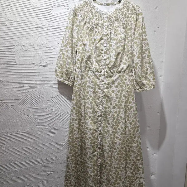 [BUNJANG] Claudie Pierlot Cotton Long Dress / 끌로디피에로 코튼 롱원피스