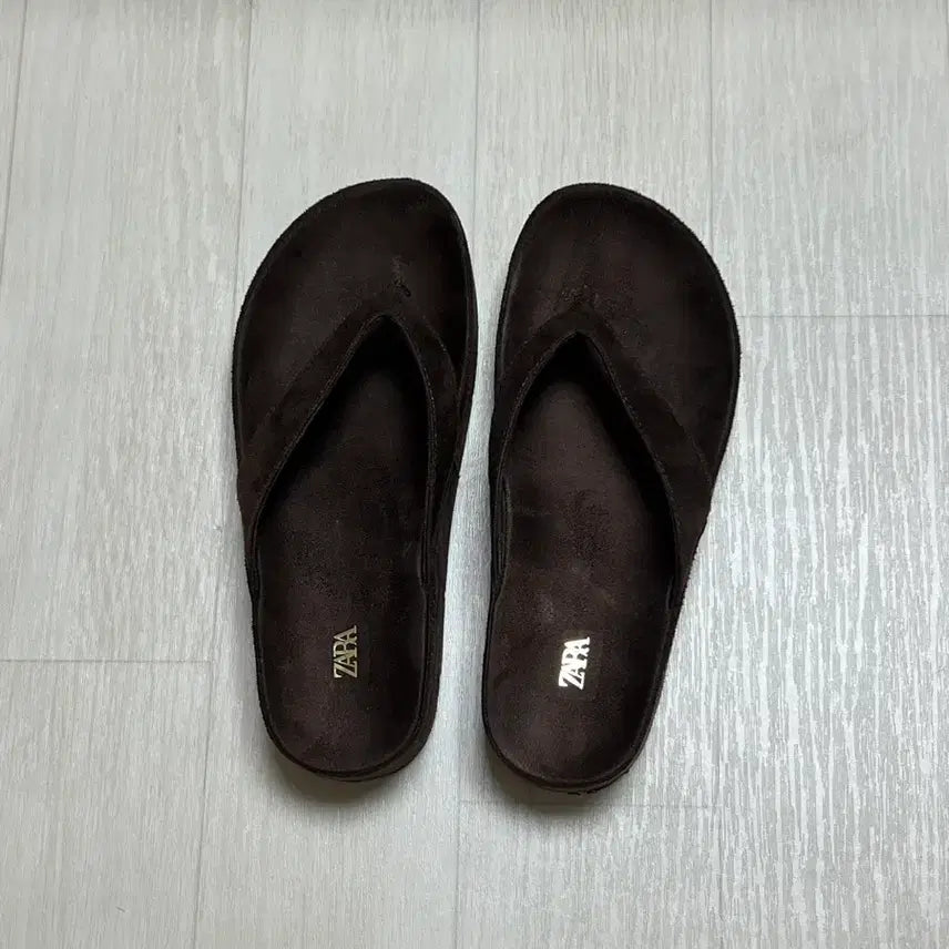 [BUNJANG] Zara Platform Clogs Brown Size 230 / 자라 플랫폼 조리 브라운