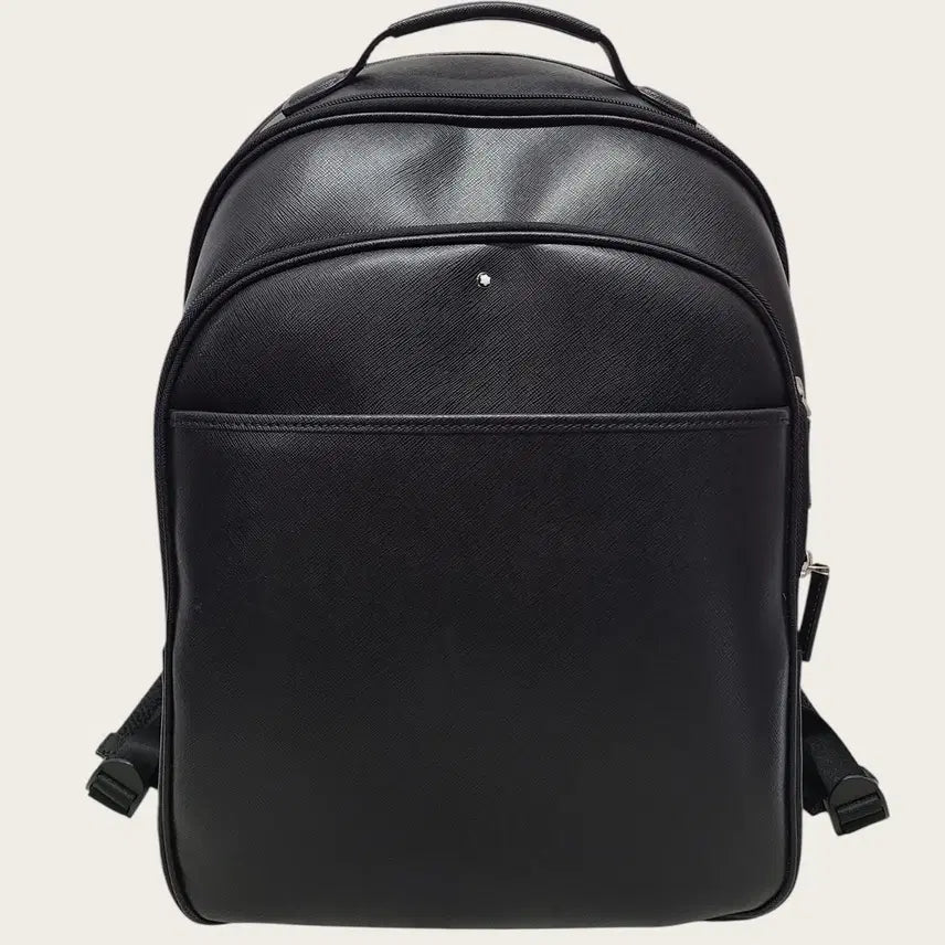 [BUNJANG] Montblanc Sartorial Leather Backpack Large Black / 몽블랑 블랙 사토리얼 레더 백팩 라지