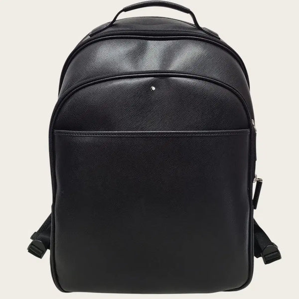 [BUNJANG] Montblanc Sartorial Leather Backpack Large Black / 몽블랑 블랙 사토리얼 레더 백팩 라지