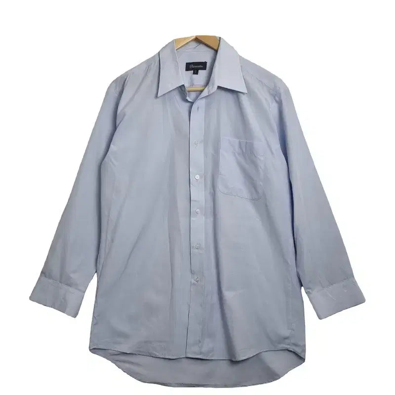 [BUNJANG] JPN Light Blue Men's Long Sleeve Dress Shirt [M] / JPN 라이트 블루 남성 긴팔 셔츠 [M] 남자 정장 와이셔츠