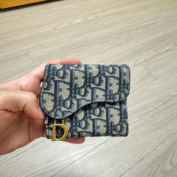 [BUNJANG] Dior Oblique Lotus Wallet / 디올 오블리크 로투스 반지갑 정품