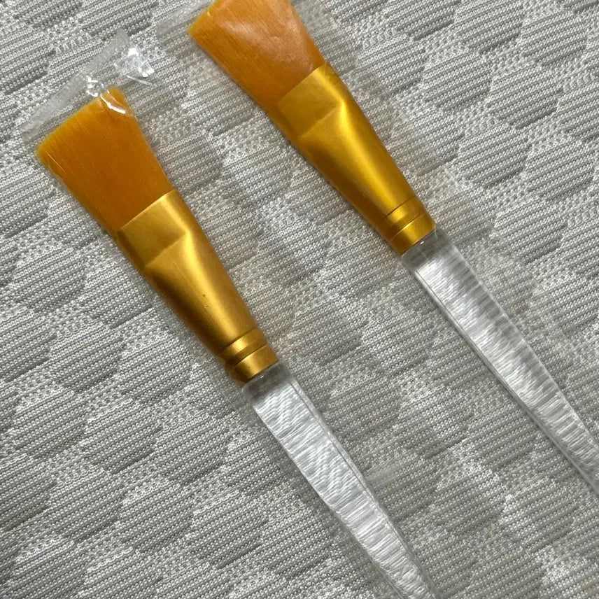 [BUNJANG] Makeup Brush Set (2 pieces) / 팩 브러쉬 2개 일괄