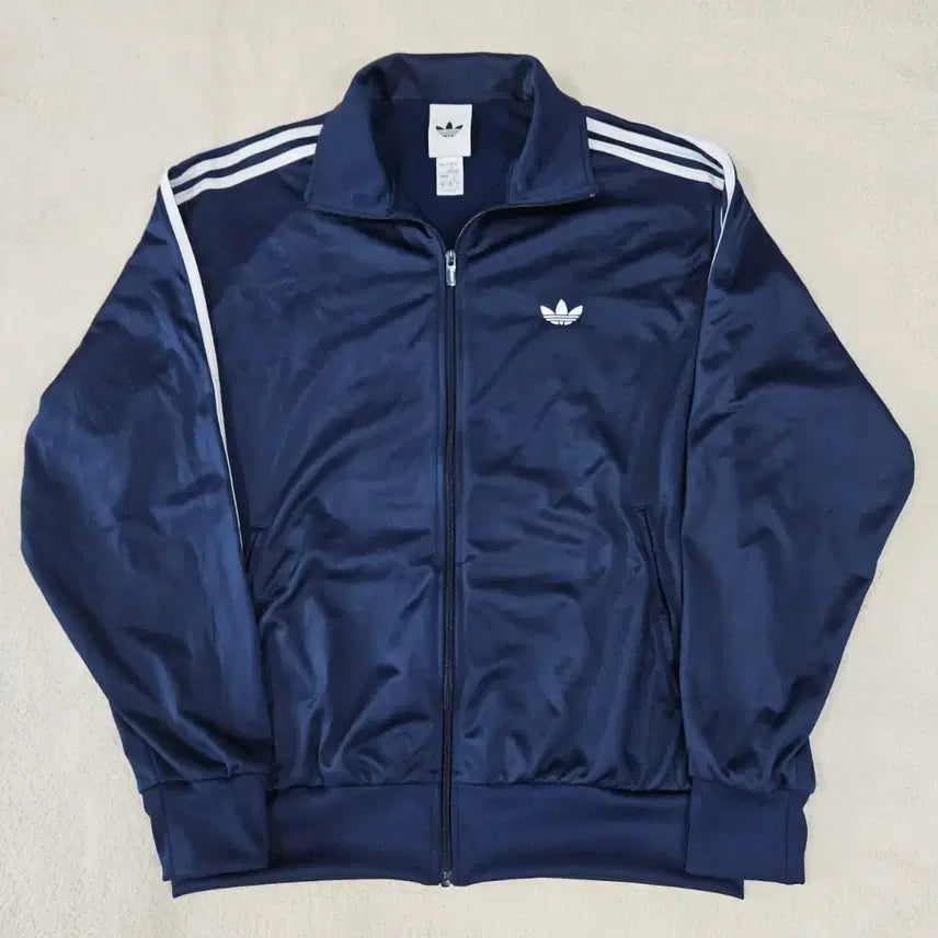 [BUNJANG] Adidas Firebird New Label Track Jacket Navy XL / 아디다스 신형라벨 파이어버드 네이비 져지 급처
