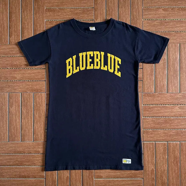 [BUNJANG] Russell Athletic x Blue Blue Cotton Long Short Sleeve Sweatshirt M / 러셀 에슬레틱 X 블루블루 코튼 롱 반팔 스웻 M