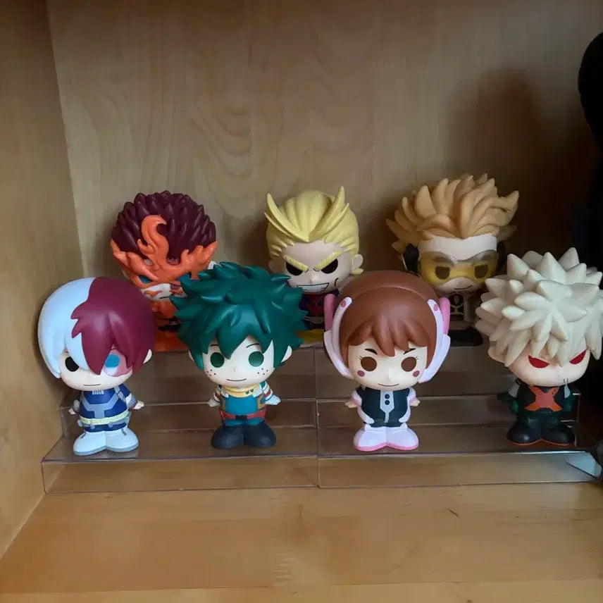 [BUNJANG] My Hero Academia Sofubi Full Set / 나히아 소프비 풀세트 상자O 단순전시