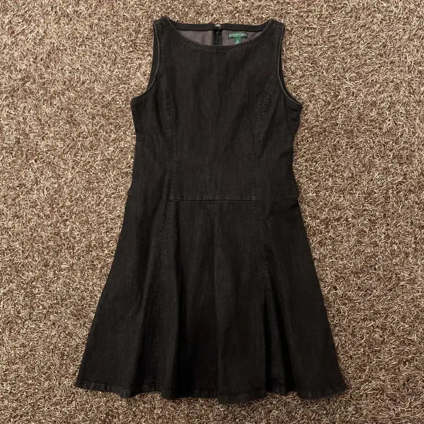 [BUNJANG] Ralph Lauren Denim Flare Dress / 6 랄프로렌 데님 원피스 플레어 드레스
