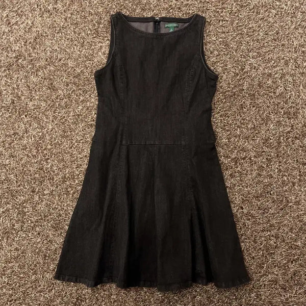 [BUNJANG] Ralph Lauren Denim Flare Dress / 6 랄프로렌 데님 원피스 플레어 드레스