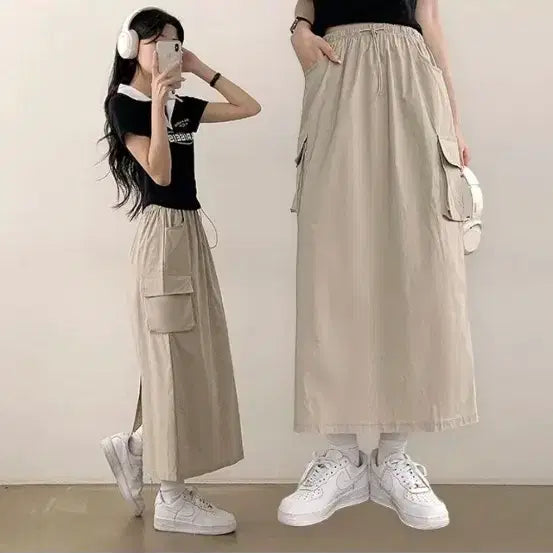 [BUNJANG] Basic Long Skirt / 베이직 치마 양도