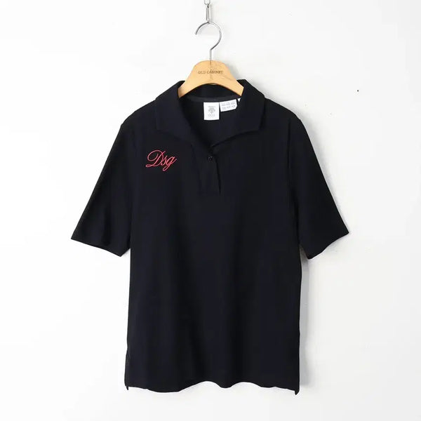 [BUNJANG] Descente Golf Black T-Shirt / 55/데상트 골프 티셔츠