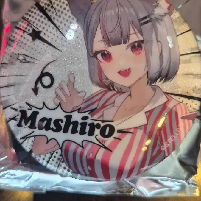 [BUNJANG] Stellive Mashiro Can Badge / 스텔라이브 마시로 캔뱃지 교판합니다