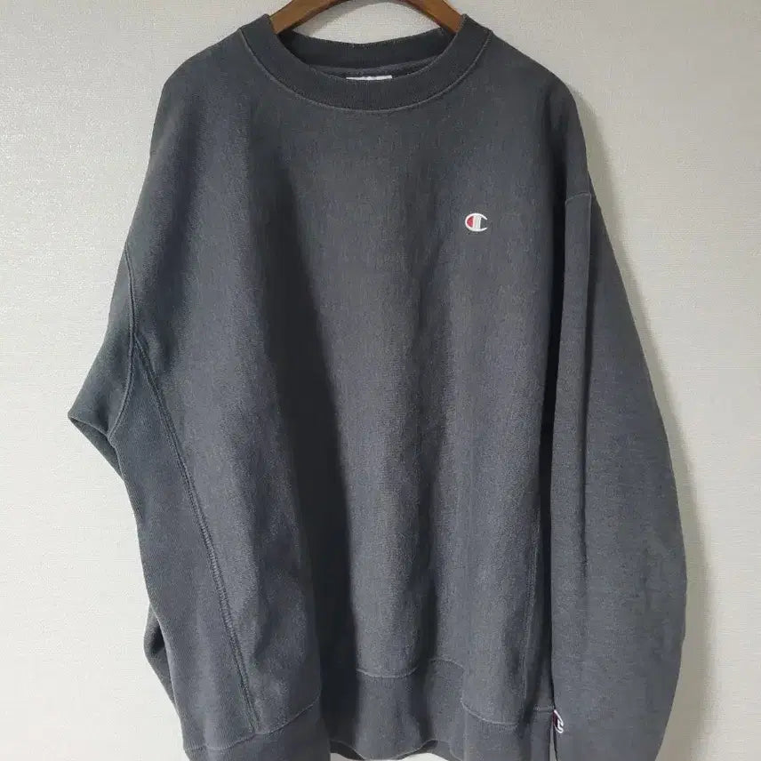 [BUNJANG] Champion Reverse Weave Sweatshirt Grey / 가슴62) 챔피온 리버스위브  맨투맨 그레이
