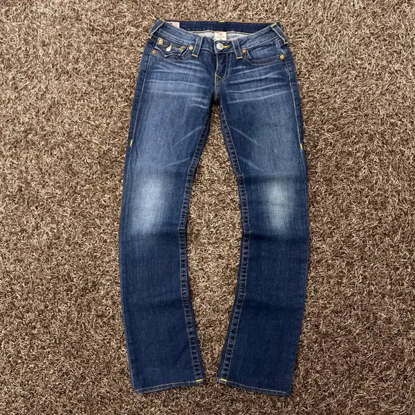 [BUNJANG] True Religion Billy Bootcut Washed Denim Pants / 27 트루릴리전 부츠컷 BILLY 빌리 워싱 데님 팬츠