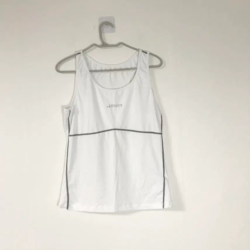 [BUNJANG] Athlete Women's Black & White 2-Piece Running Tank Top Set - Size L / athlete 여성 블랙+화이트2개세트 런닝나시L호호상점