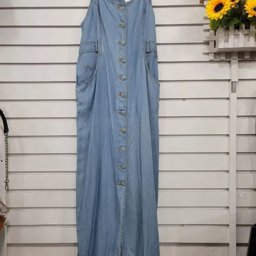 [BUNJANG] Vintage Denim Pinafore Dress / #여성의류빈티지한 매력의 데님 멜빵 청 원피스